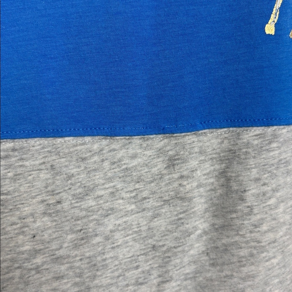 Lilly Pulitzer “XX Lilly” Blue Grey Long Sleeve Top - XL - Picture 9 of 12